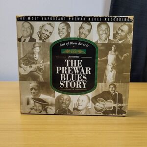 THE PREWAR BLUES STORY 1926-1943 La Grande Epoque Du Blues 1926 - 1943 RARE 2 CD